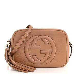 Gucci Pebbled Calfskin Small Soho Disco #231401G15B